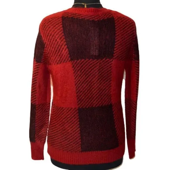 🆕Westbound Red, Black & Charcoal Sweater size PM - Picture 3 of 7